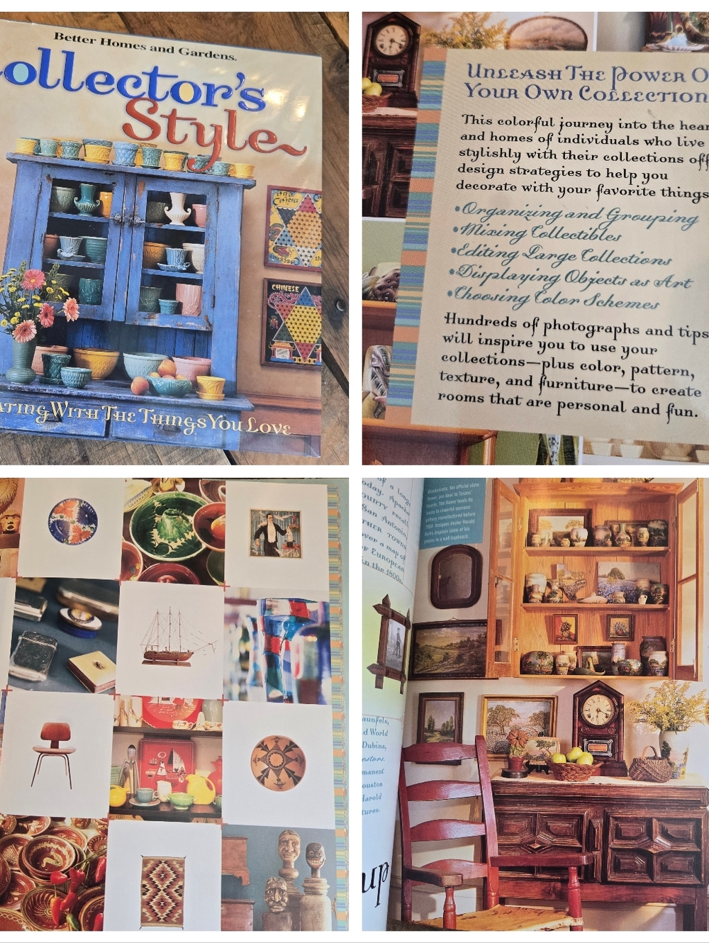 "Decorating With The Things You Love" BOOK Collectors Style